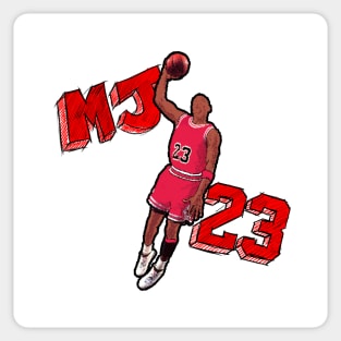 MJ 23 - THE GOAT Sticker